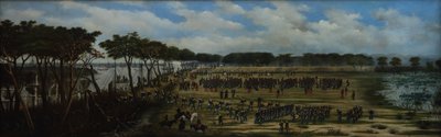 Landing of the Argentine Army in Front of the Curuzu Trenches by Candido Lopez